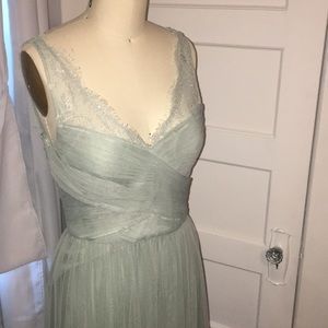Fleur Dress from BHLDN in Sea Glass, Sz 8